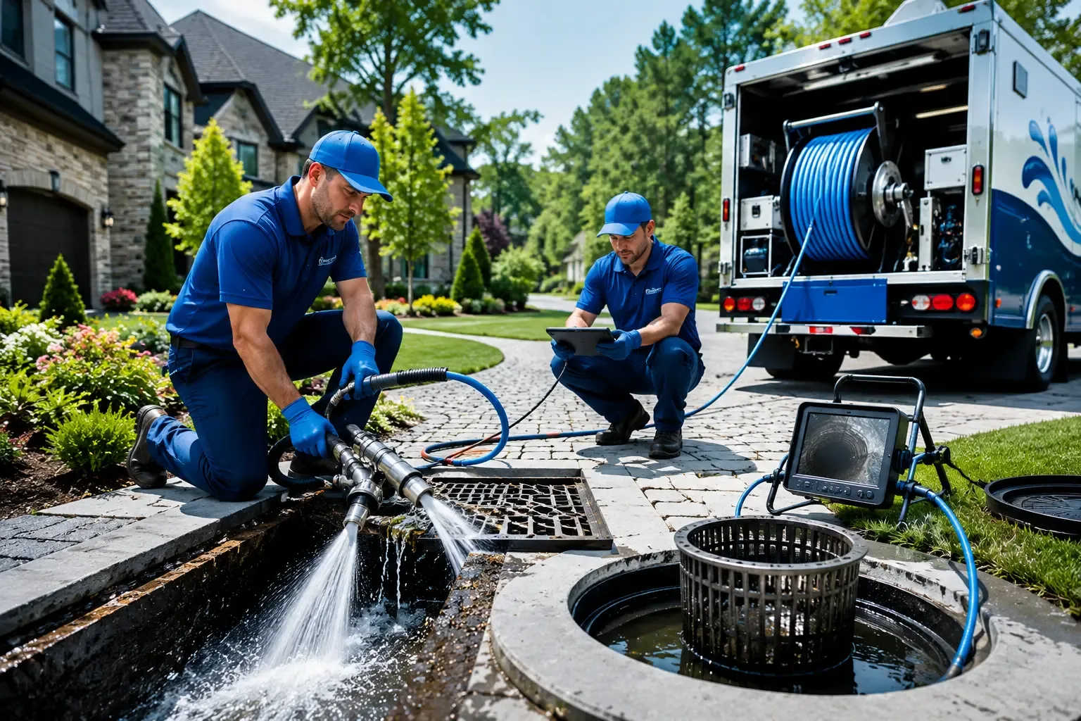 Local outdoor drain cleaning professionals in Walnut Grove, CA